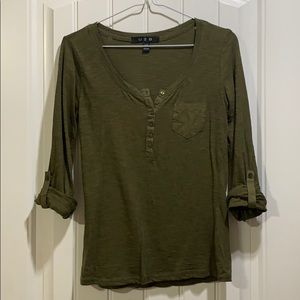 Olive green long sleeve